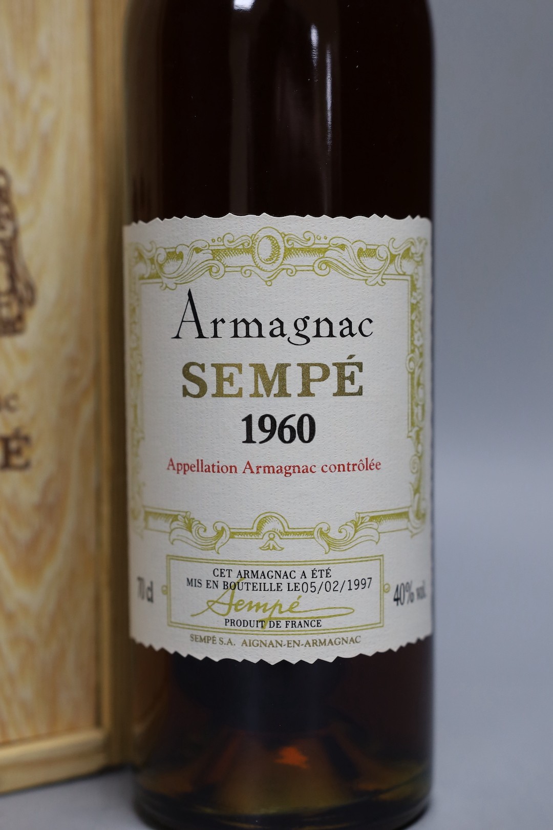 Sempe Vintage Armagnac, 1960 (bottled 1997) 70cl